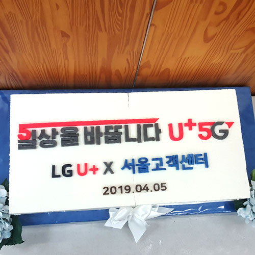 LG U+ 5G 개통 기념 (80cm)