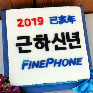 FINEPHONE 2019 신년케익 (40cm)